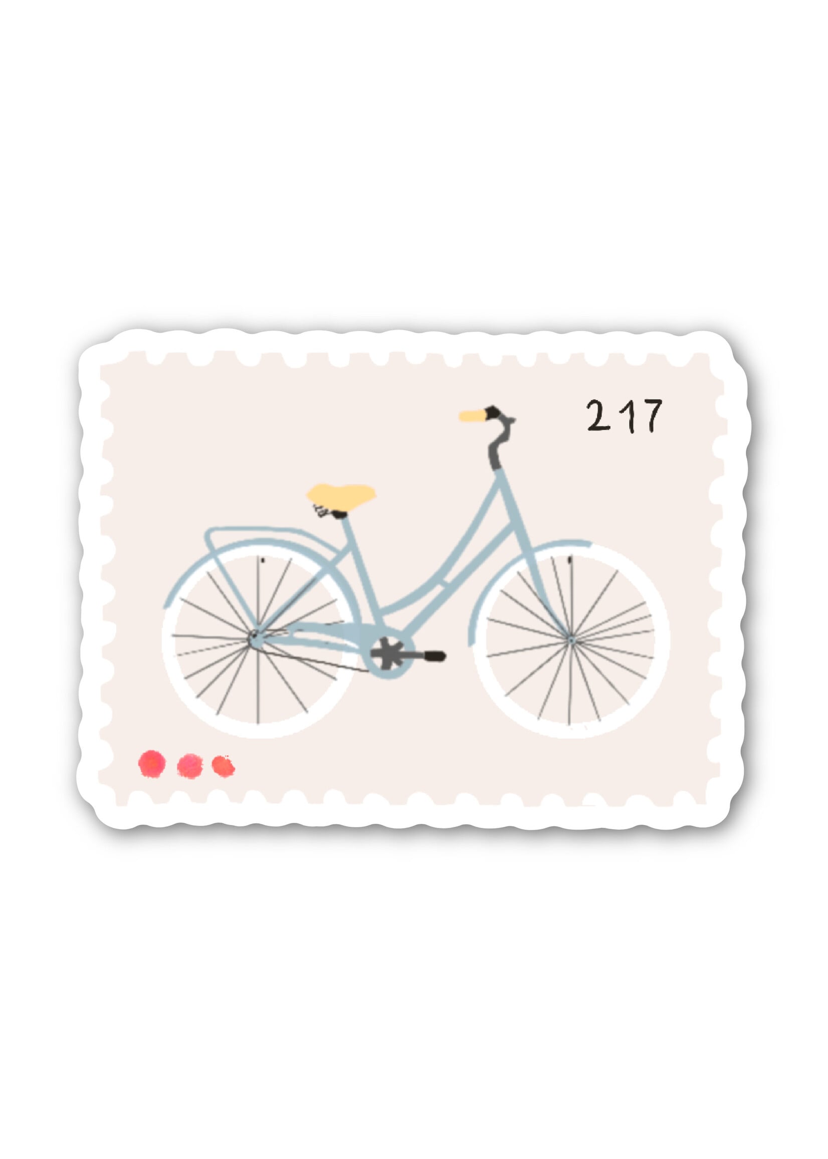 Sofia Munoz Bike Sticker Sofia Munoz