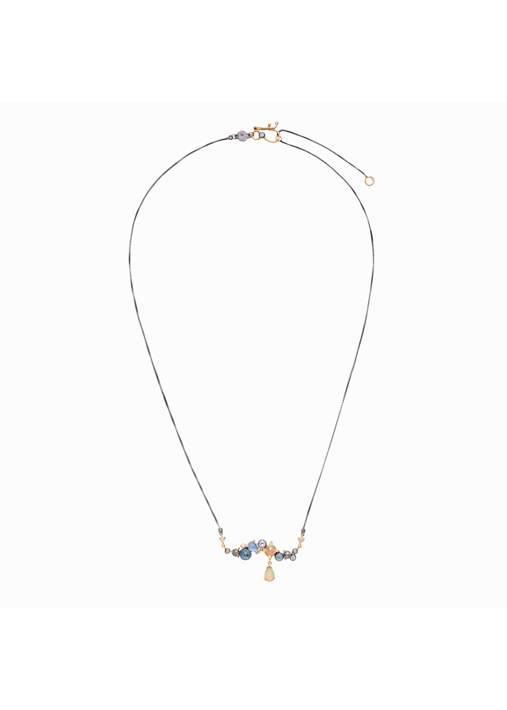 Allison Alane Greenwich: Gemstone Cluster Necklace
