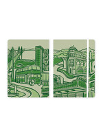 SCAD Savannah, Green Hard Cover Journal 7H x 5W