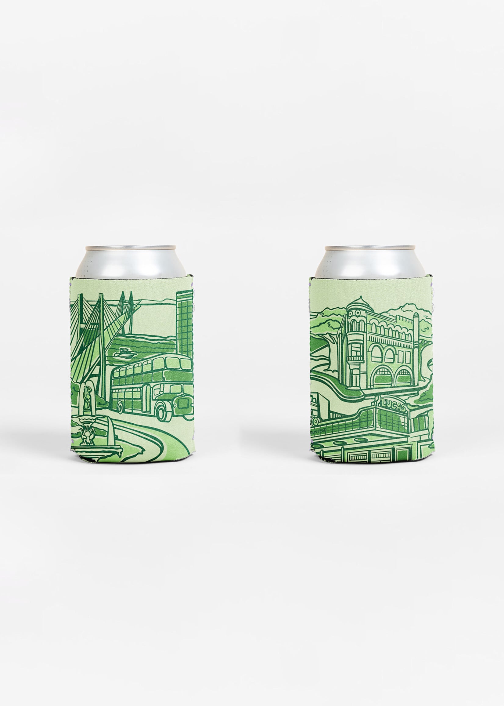SCAD Savannah, Green Drink Koozie