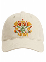 SCAD Full Bloom Mom, Natural Twill Cap