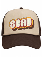 SCAD Shadowcore, Brown/Tan Trucker Cap