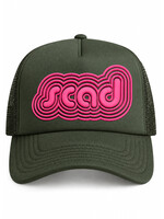 SCAD SCAD Retro Ripple, Olive Trucker Cap