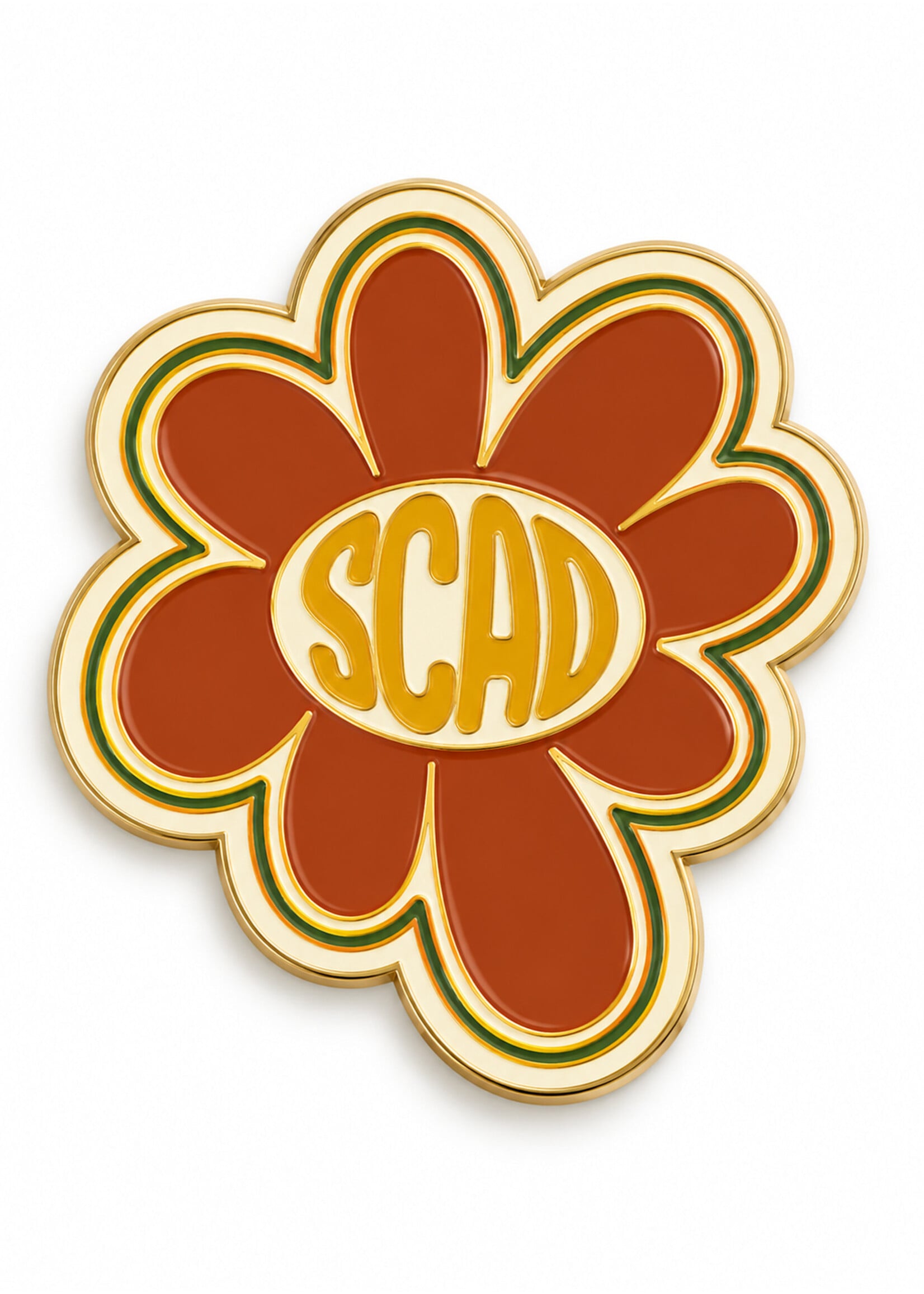SCAD SCAD Petalwave, Enamel Pin