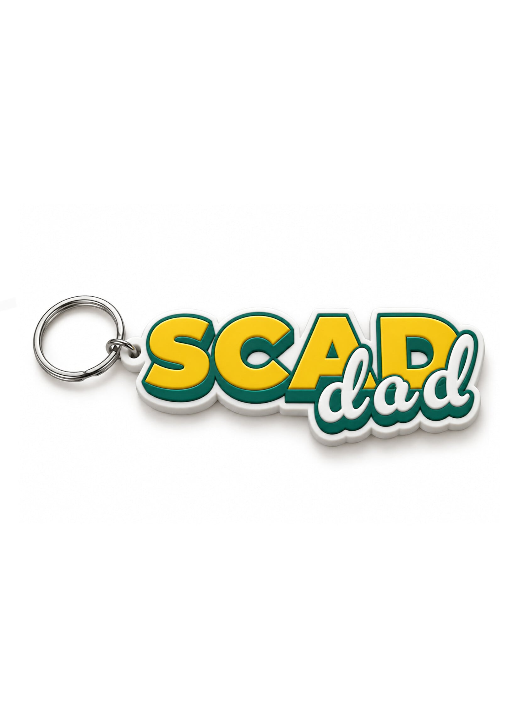 SCAD SCAD Dad Script, PVC Rubber Keychain