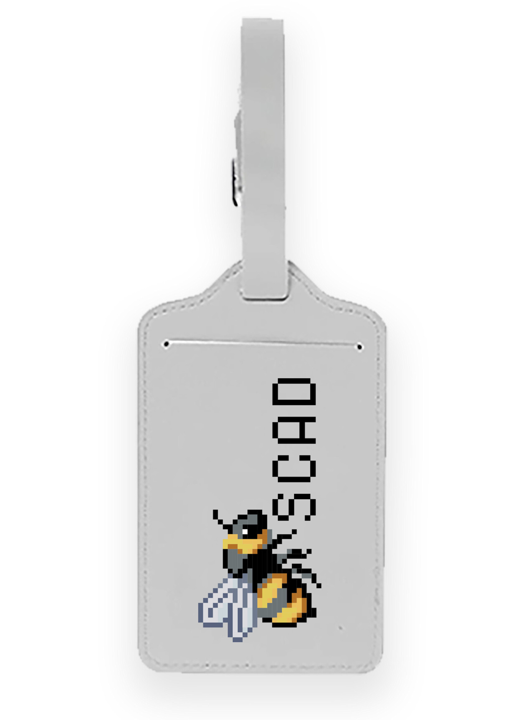 SCAD SCAD Bee Bit Luggage Tag Gray