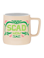 SCAD Flower Bud Mom, Ceramic Mug, Vanilla - 12 oz.