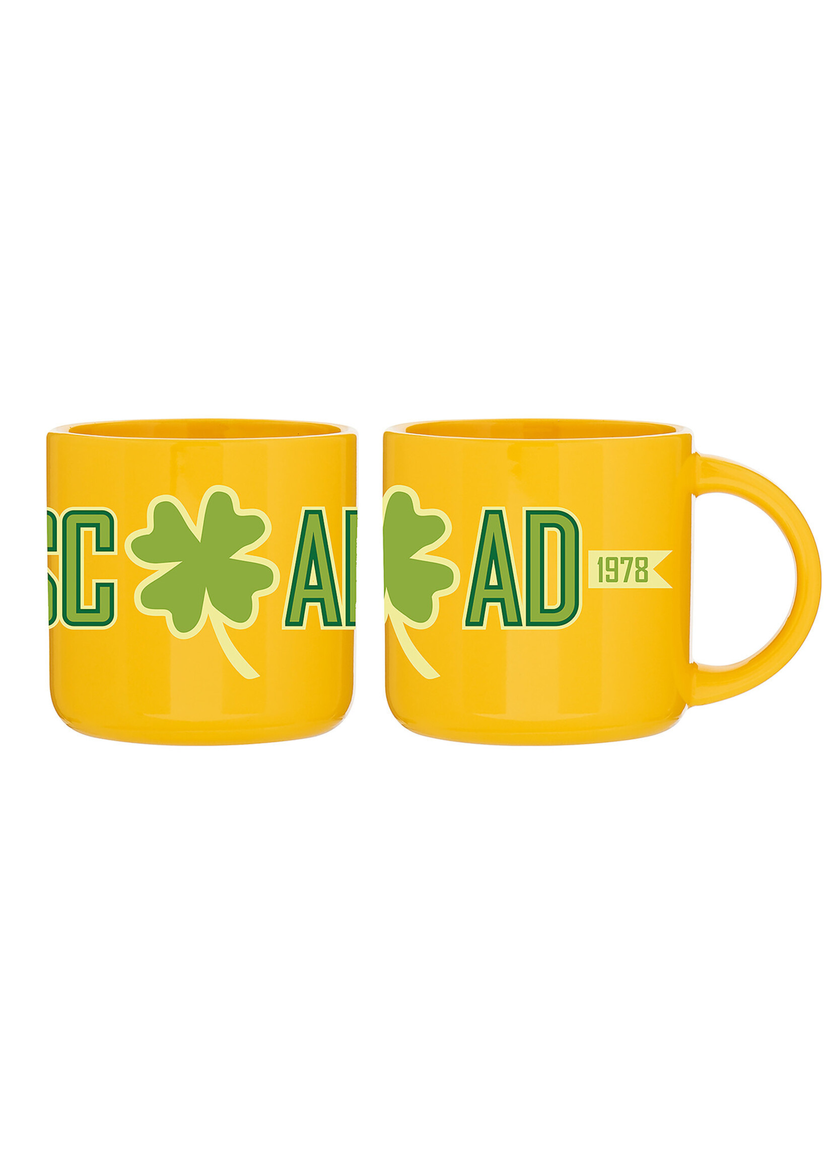 SCAD SCAD 4 Leaf Clover Mug, Yellow