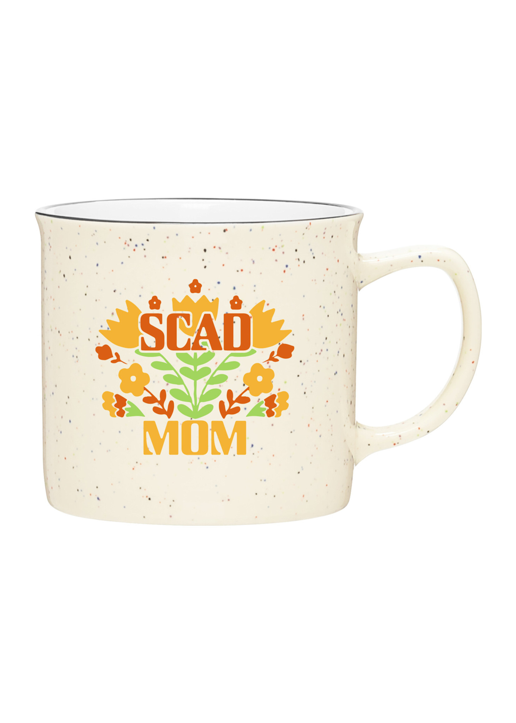 SCAD SCAD Full Bloom Mom Ceramic Mug Ivory