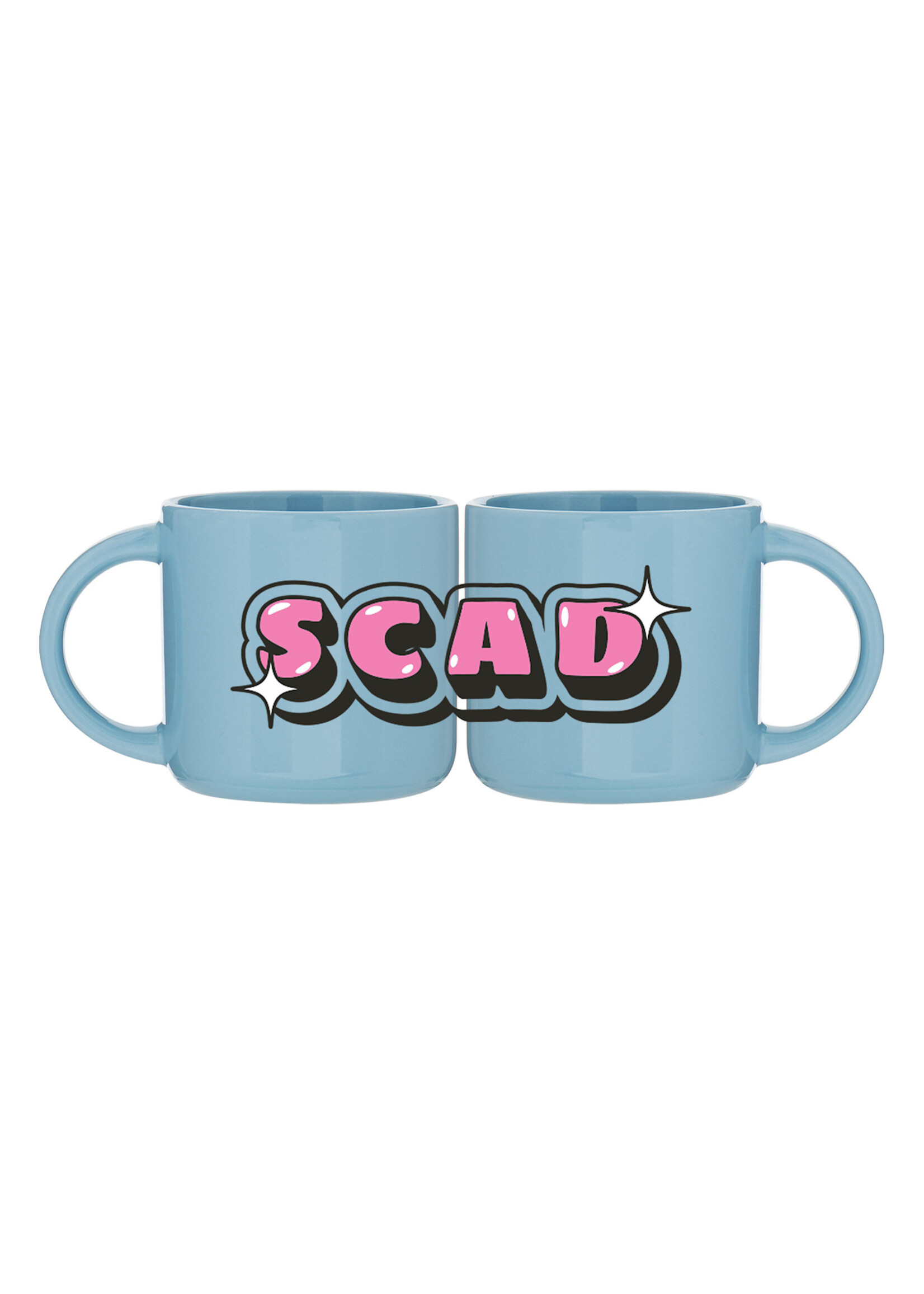 SCAD Candy Bubble, Ceramic Mug, Light Blue - 14 oz.