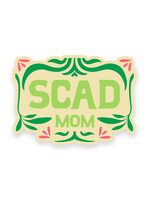 SCAD SCAD Flower Bud Mom, Vinyl Bumper Sticker