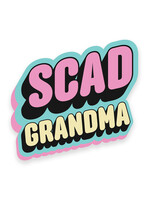 SCAD SCAD Grandma, Vinyl Bumper Sticker