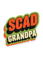 SCAD SCAD Grandpa, Vinyl Bumper Sticker