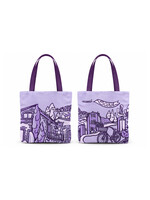 SCAD SCAD Lacoste Lavender Poly/Canvas Tote