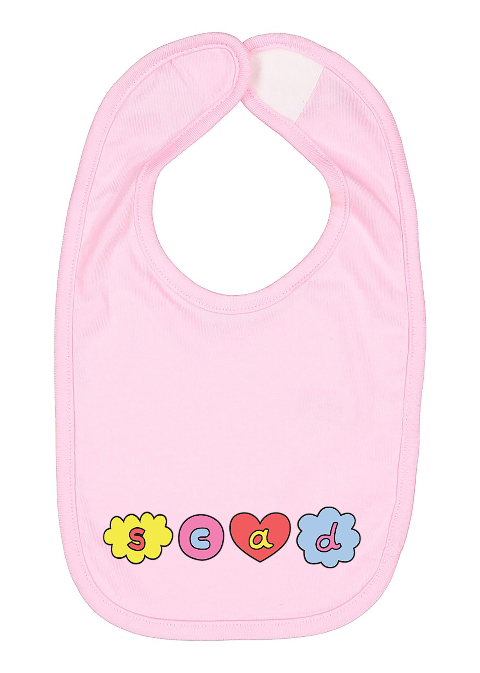 SCAD Charm Bib Pink - One Size