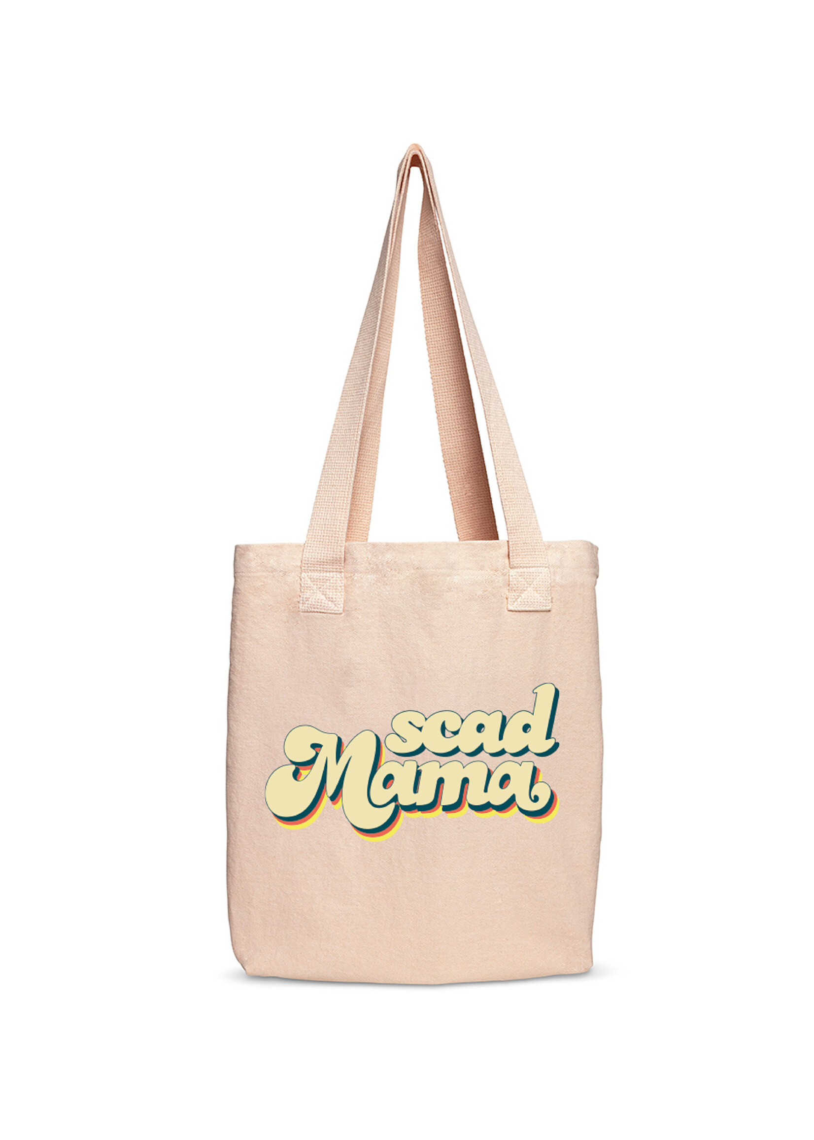 SCAD SCAD Mama, Pink Canvas Tote