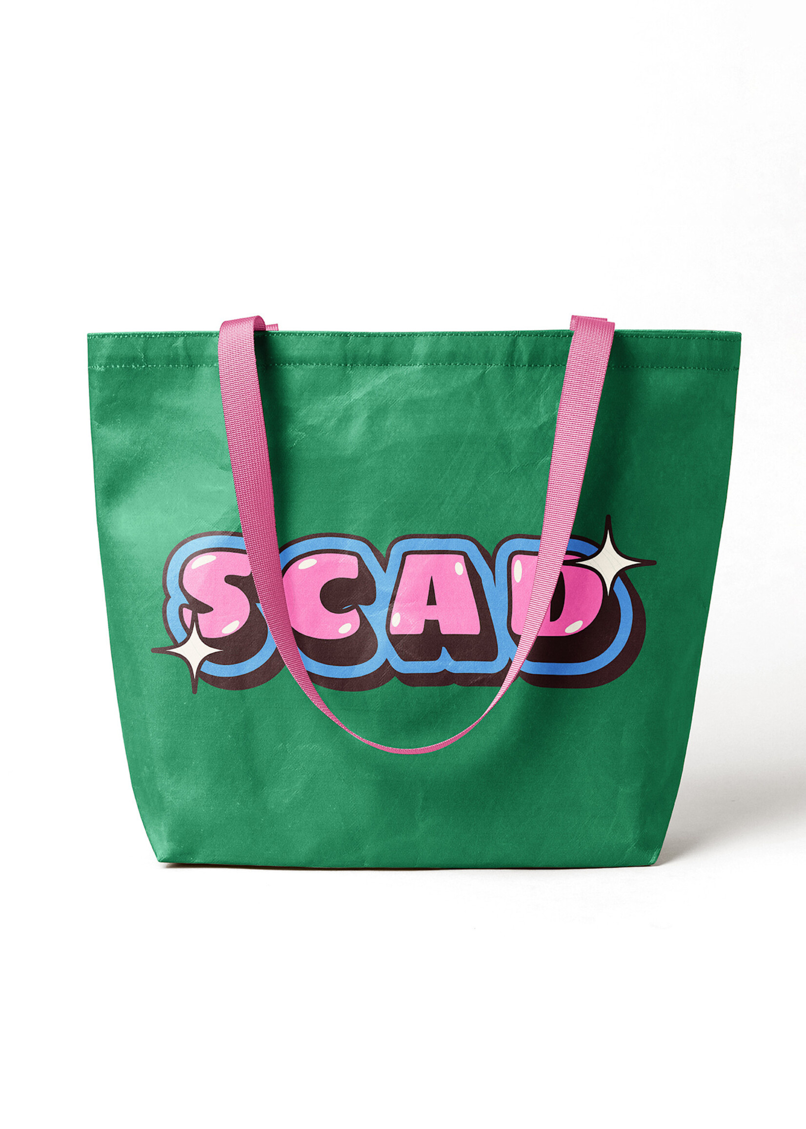SCAD SCAD  Candy Bubble, Kelly Green Duratek Tote