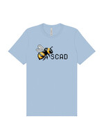 SCAD Bee Bit, Adult Unisex T-Shirt – Baby Blue
