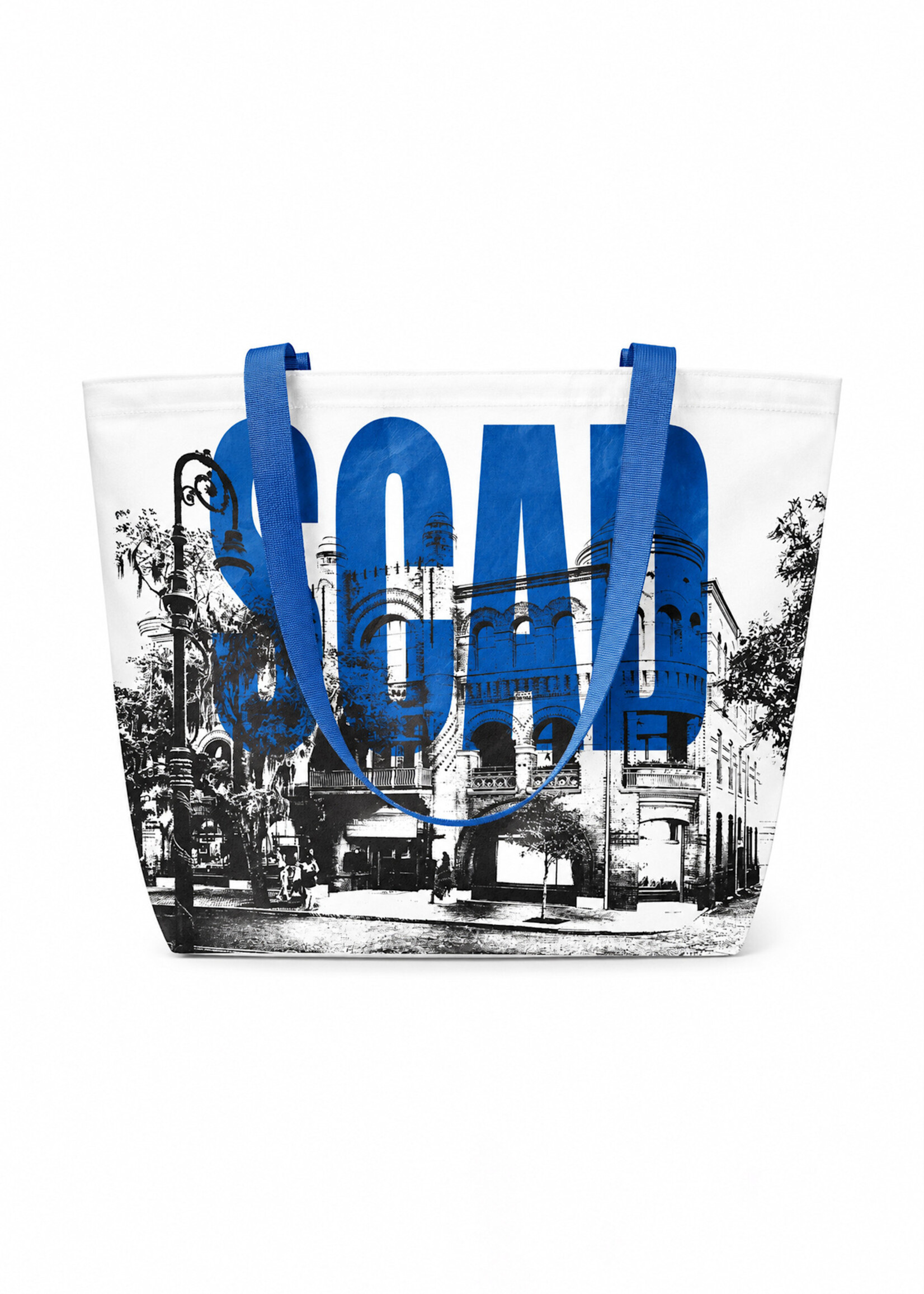 SCAD SCAD Overlay Blue, White Duratek Tote