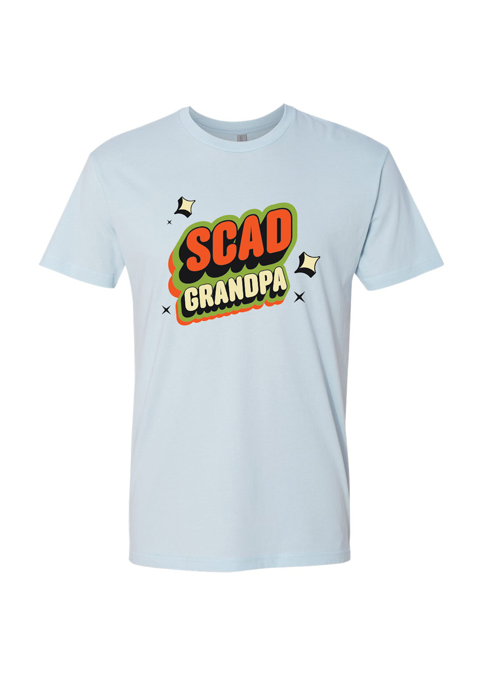 SCAD SCAD Grandpa, Adult Unisex T-Shirt – Light Blue