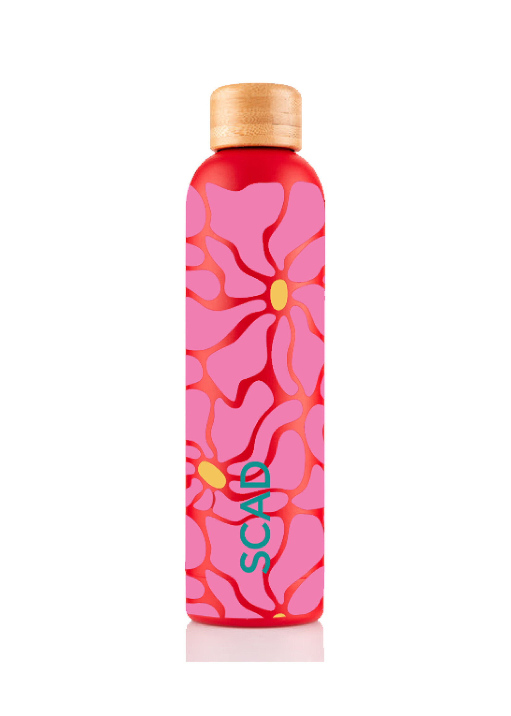 SCAD SCAD 	 Bloom, SS Water Bottle, Red