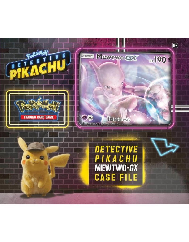 Wizards Of The Coast Pokemon Detective Pikachu Mewtwo Gx Box En