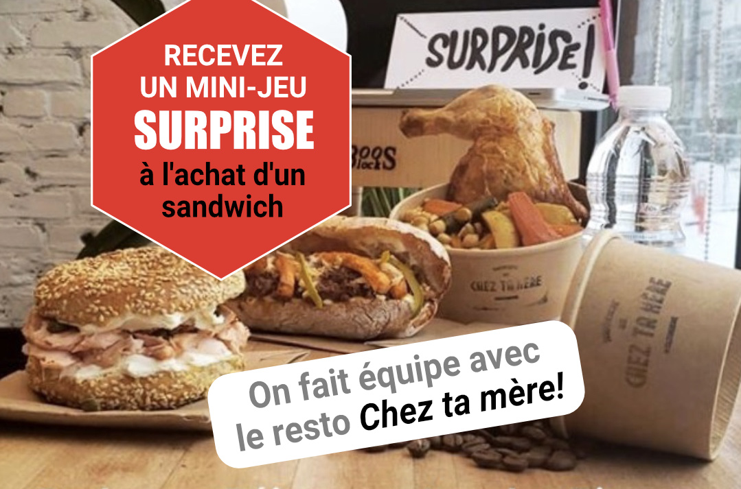Livraison surprise!