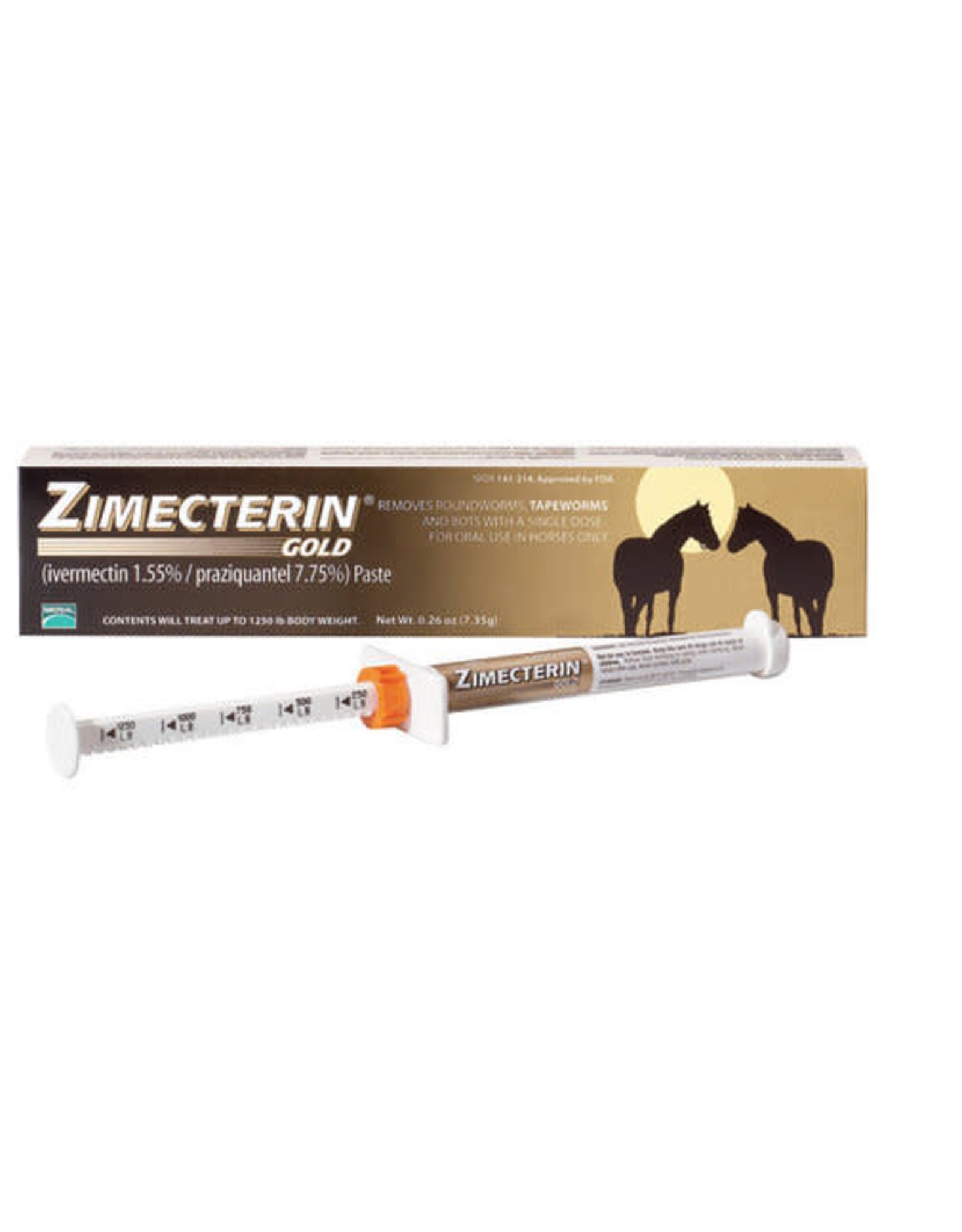 Zimecterin Gold Horse Wormer Paste