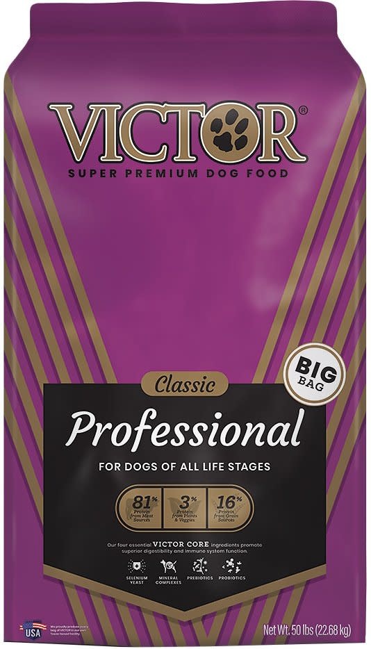Victor professional puppy food cheap