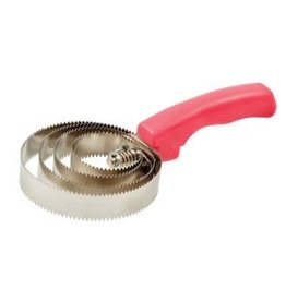 Curry Comb, Metal, Round