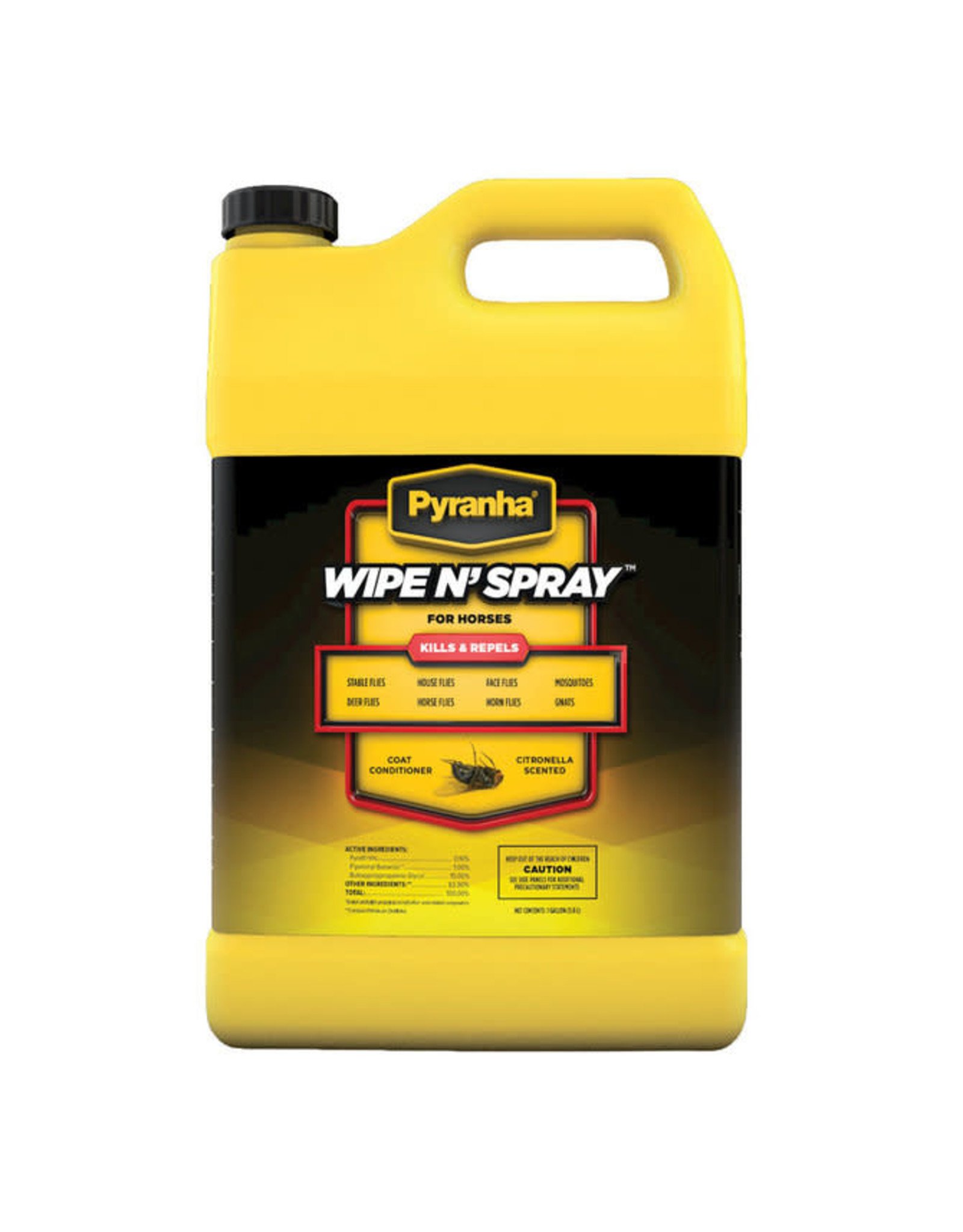 Pyranha Wipe N' Spray w Lanolin Yellow Bottle