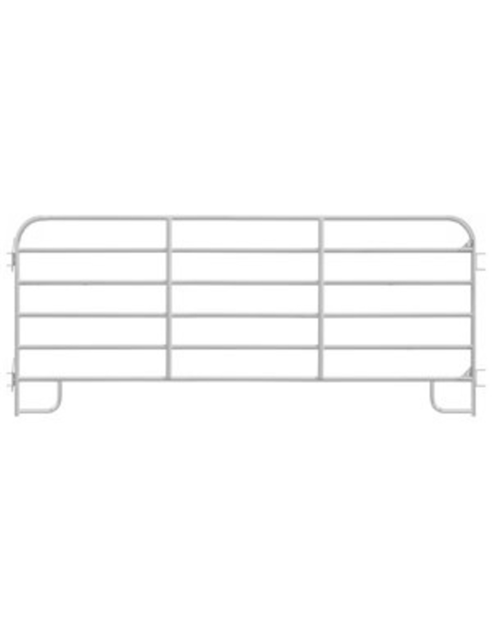 Galvanized Portable Corral Panel, 12' w/Pin