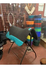 Best Ever Saddle Pads Best Ever OG Black 3/4" Turquoise 30x30