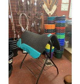 Best Ever Saddle Pads Best Ever OG Black 3/4" Turquoise 30x30