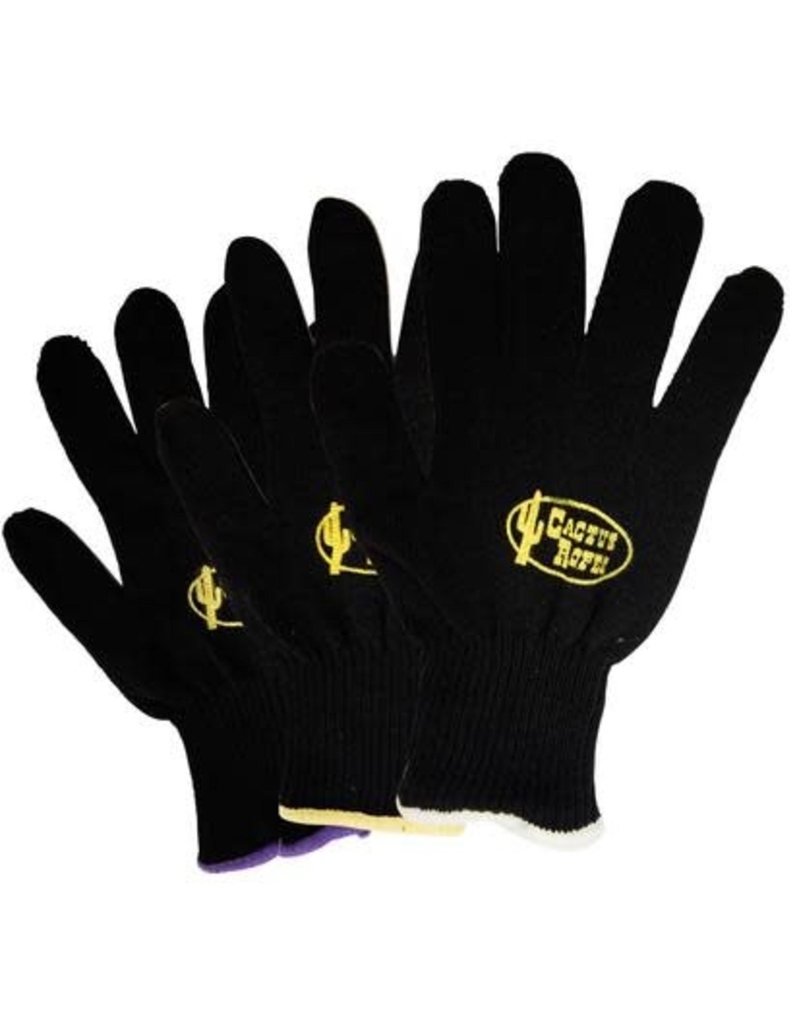 Cactus Cactus Black Roping Glove Small