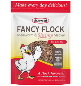 Fancy Flock Mealworm & Shrimp 20oz