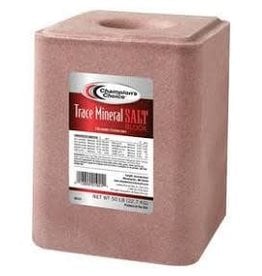 Red 50lb Mineral Salt Block