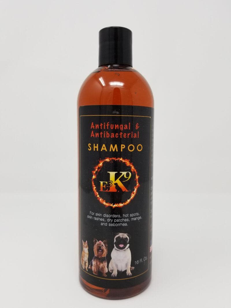 E3 AntiBacterial/Antifungal Shampoo (E3 K9) 16oz Sweet Cypress Ranch, Inc