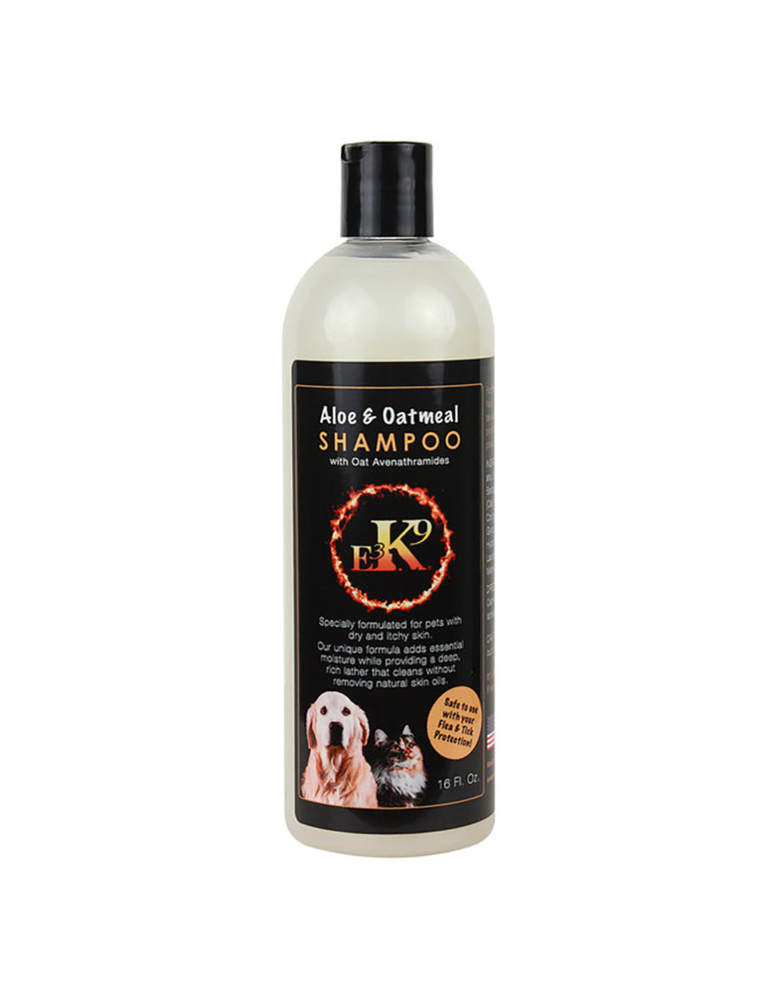 E3 Oatmeal Shampoo K9 16oz