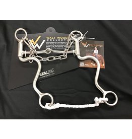 Metalab Walt Woodard Thin Long Shank Snaffle Bit Level 3