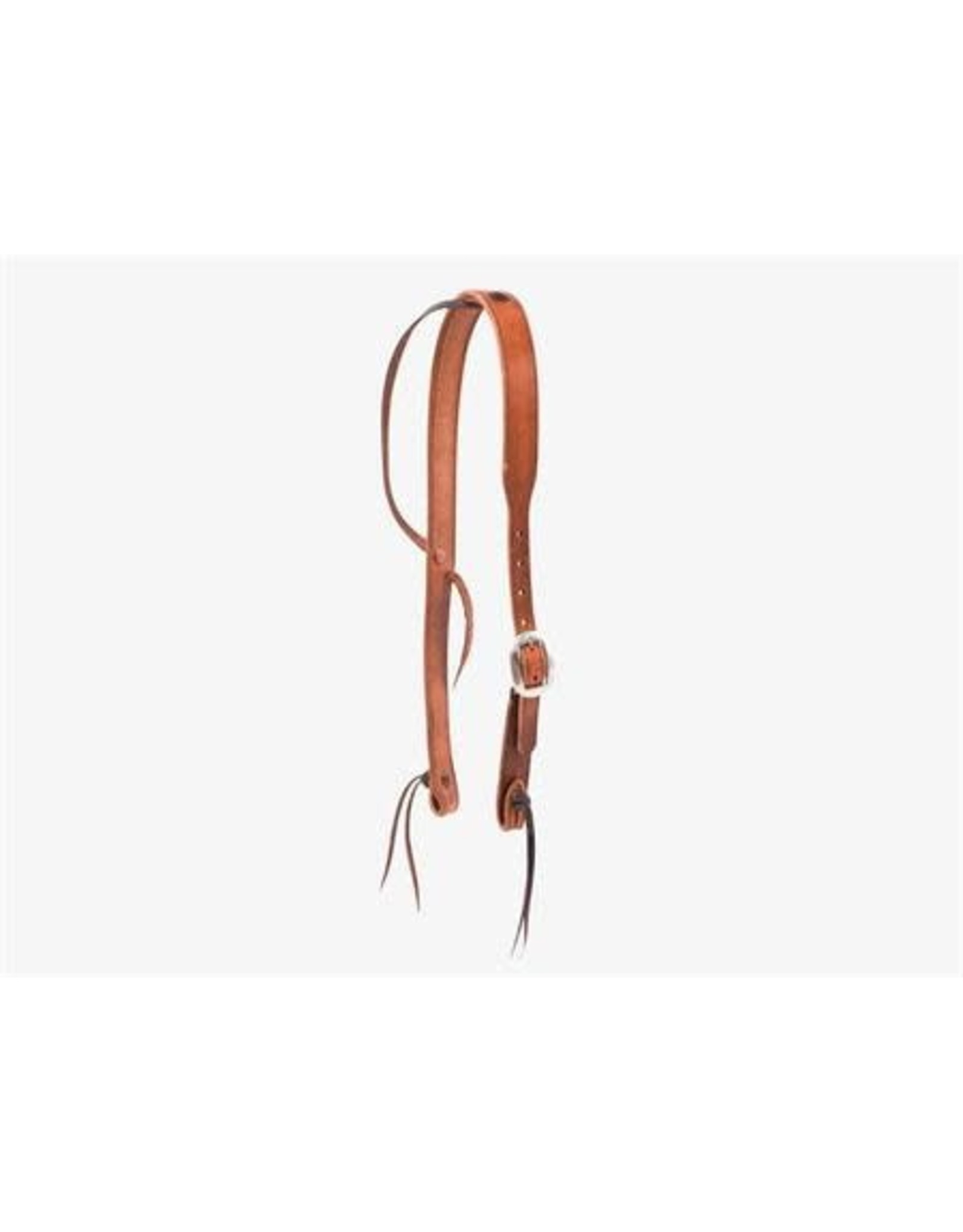 Partrade Headstall, Slip Ear Golden Spider Cowboy Knot