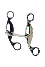 Metalab Feather Collection Smooth Snaffle Gag Level 4