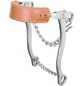 263126 leather covered hackamore