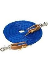 Nylon Blue Roping Rein