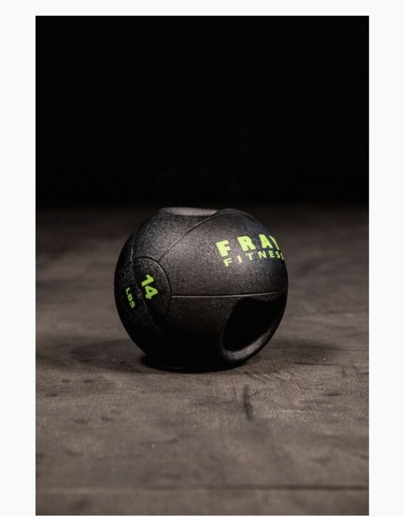 Medicine Ball dual grip 14 lb Fray Fitness
