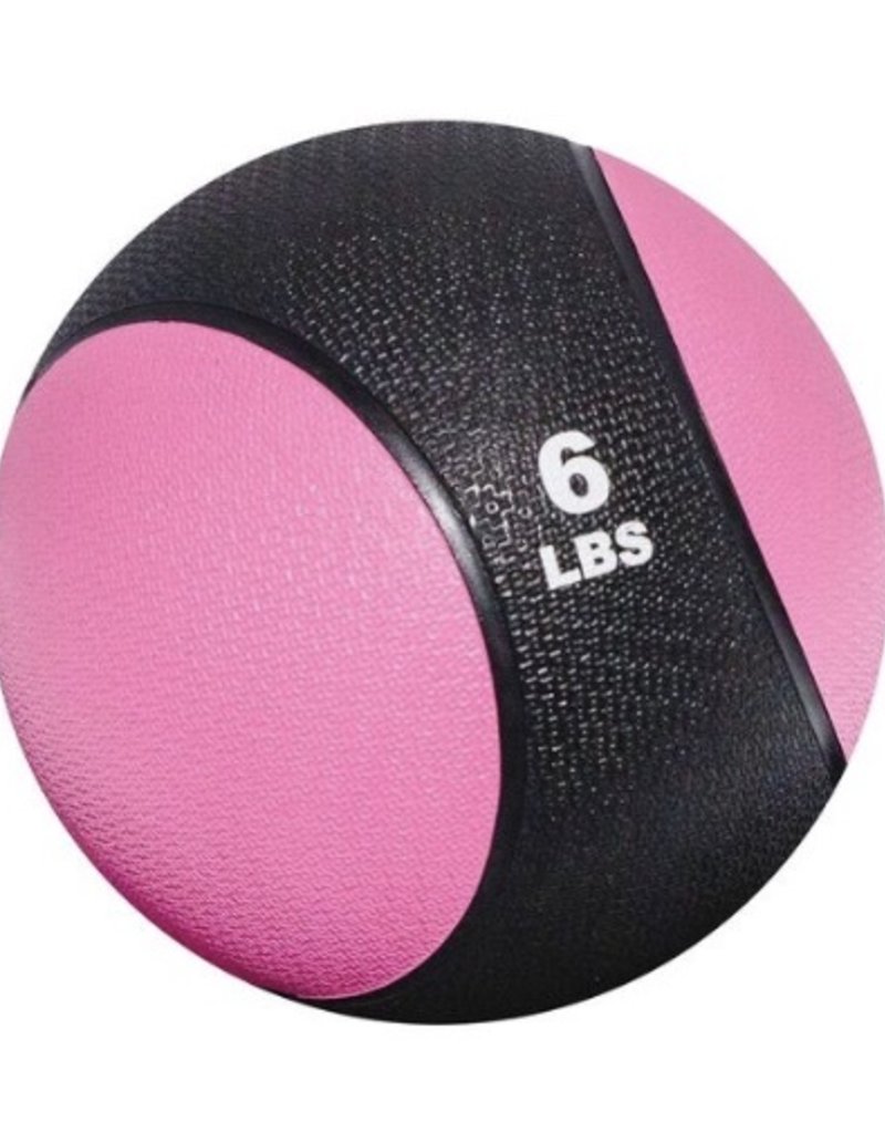 Rubber Medicine Ball 6 lb Fray Fitness