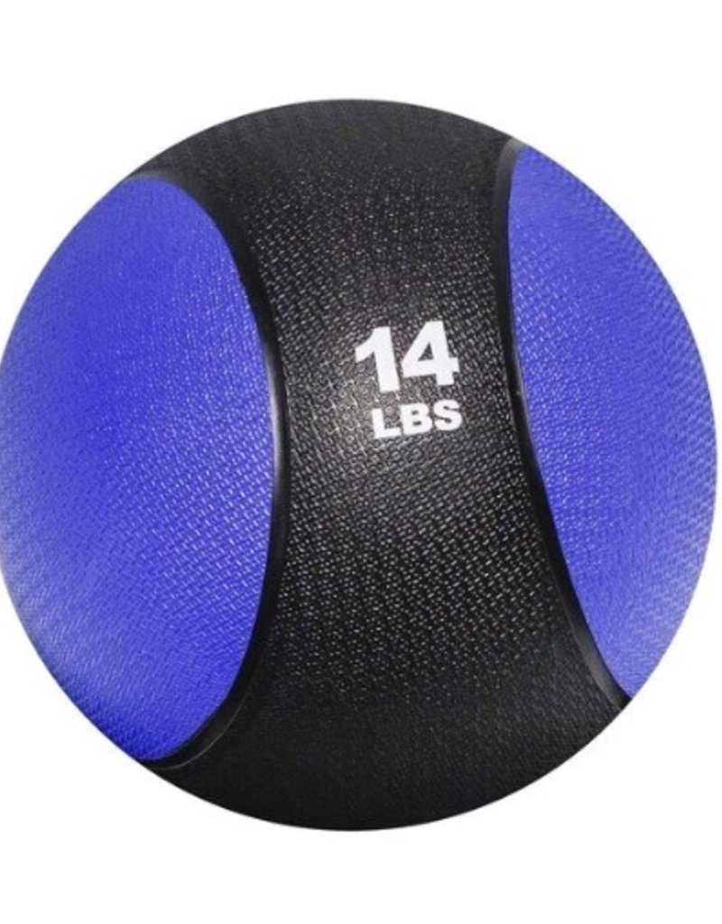 Rubber Medicine Ball 14 lb Fray Fitness
