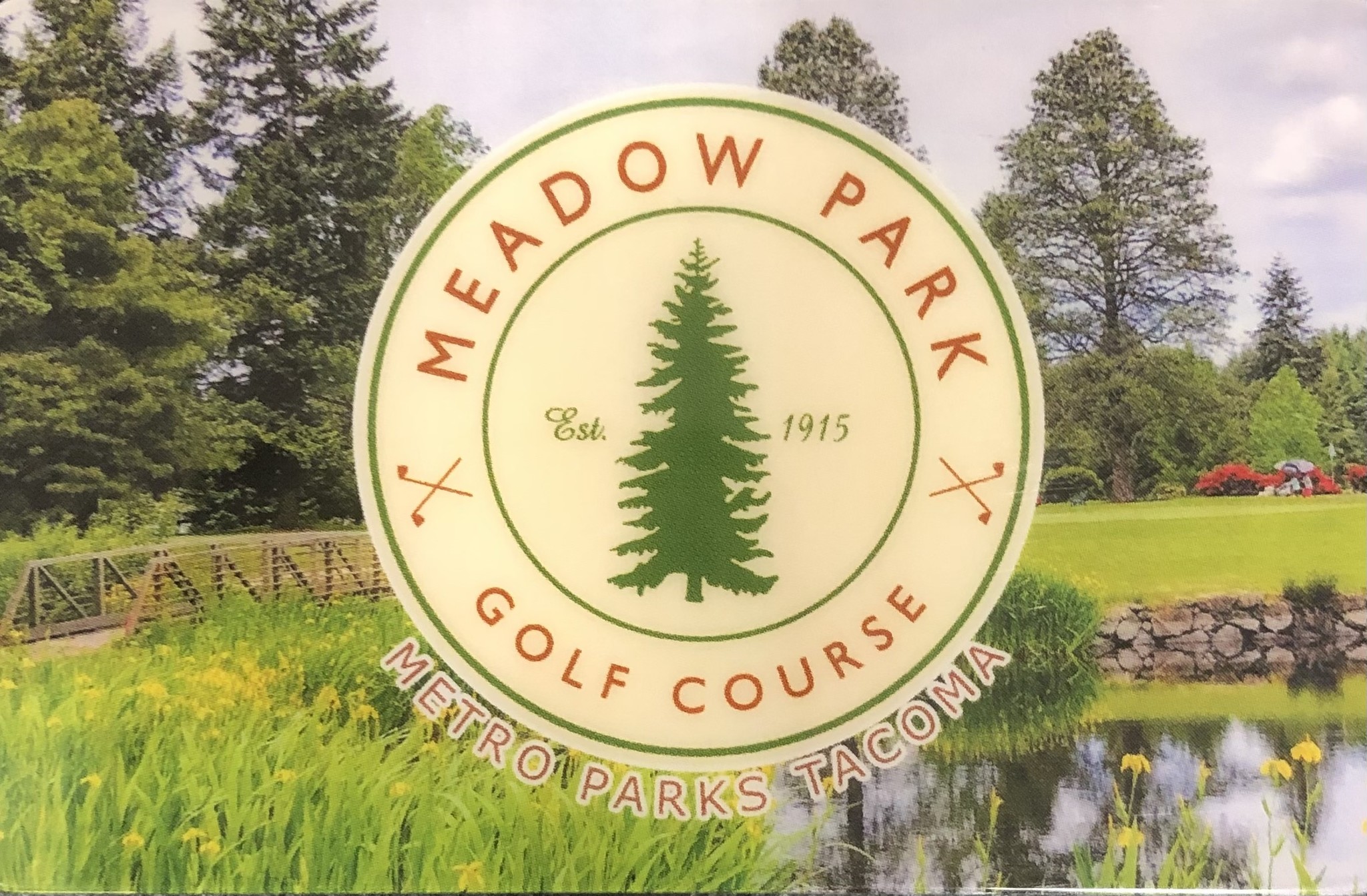 200 Range Card Meadow Park Golf Course