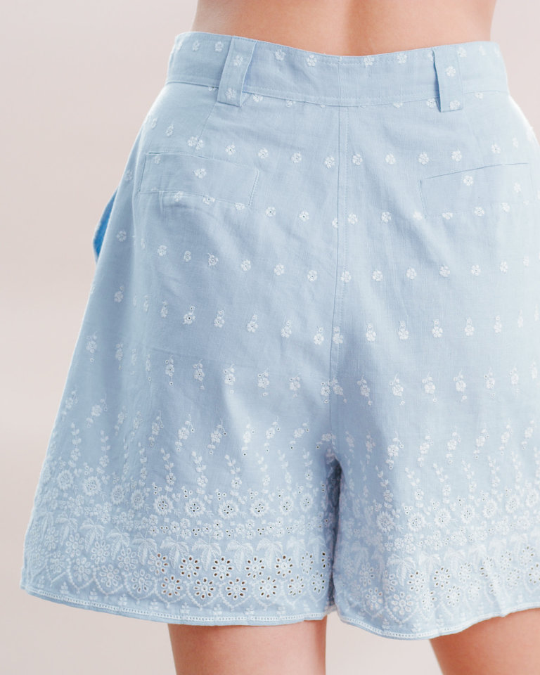 BY TIMO LINEN SHORTS