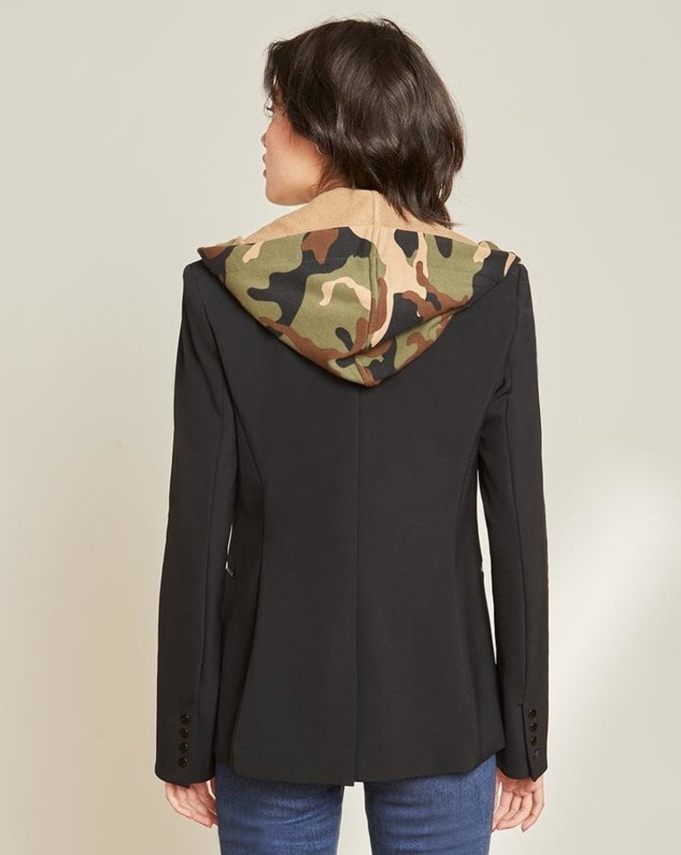 VERONICA BEARD HOODIE DICKEY CAMO